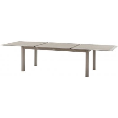 DEOKORK Hliníkový jídelní stůl MADRID 216/316x115 cm cappuccino – Hledejceny.cz
