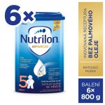 Nutrilon 5 Advanced 6 x 800 g – Zbozi.Blesk.cz