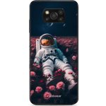 Pouzdro Mobiwear Glossy Xiaomi POCO X3 NFC - G002G Astronaut v růžích – Zboží Mobilmania