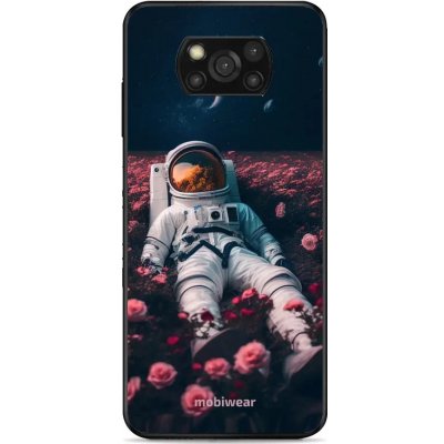 Pouzdro Mobiwear Glossy Xiaomi POCO X3 NFC - G002G Astronaut v růžích – Zboží Mobilmania