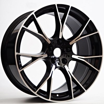 REPLICAS Fond 8,5x20 5x120 ET32 black face machined – Hledejceny.cz