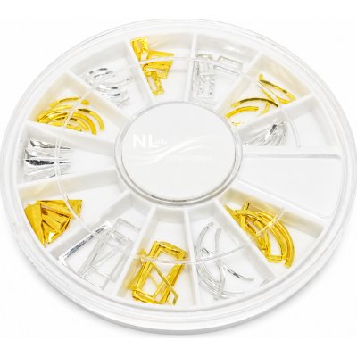 NL nails professional METAL 3D nail art deco – Hledejceny.cz