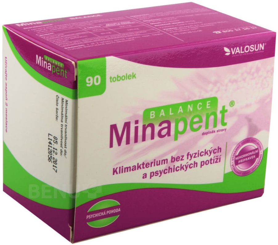 Minapent Balance 90 tablet od 718 Kč - Heureka.cz