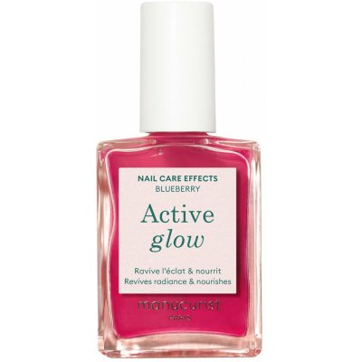 Manucurist Green Pečující schnoucí lak na nehty Active Glow - Blueberry (15 ml) – Zboží Mobilmania