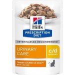 Hill's Prescription Diet C/D Urinary Stress s kuřetem 12 x 85 g – Hledejceny.cz