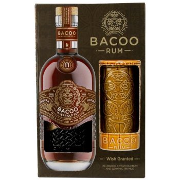 Bacoo 11y 40% 0,7 l (dárkové balení Tiki pohár)