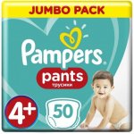 Pampers Pants 4+ 50 ks – Sleviste.cz