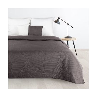 Mybesthome přehoz na postel BONNA šedá 220 x 240 cm – Sleviste.cz