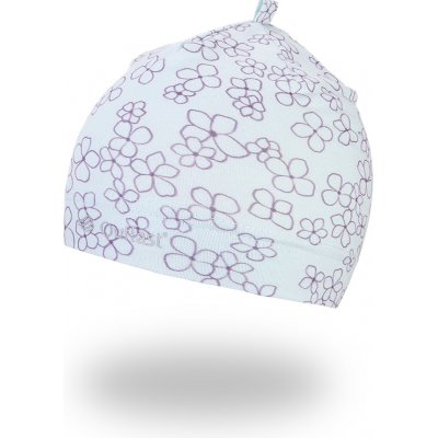 Little Angel Čepice tenká TISK Outlast® sv.mentolová kytičky – Sleviste.cz