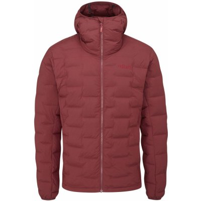 Rab Cubit Stretch Down Hoody oxblood red – Zboží Mobilmania