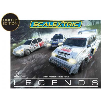 Scalextric Autíčka Rally C4612A Colin McRae Triple Pack (1:32) – Hledejceny.cz