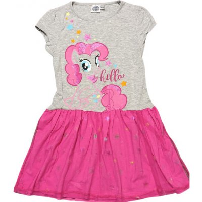 Sun City šaty My Little Pony s tylovou vrstvou šedorůžové – Zboží Dáma