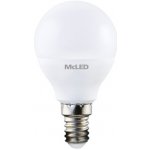 McLED LED žárovka E14 P45 4,8W 40W teplá bílá 2700K – Zboží Živě