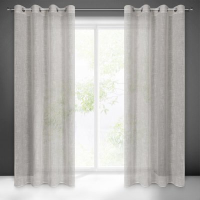Takoy Závěs NEL se síťovou strukturou v eko stylu 140 x 250 cm-HF-408987 | 140 x 250 cm – Hledejceny.cz