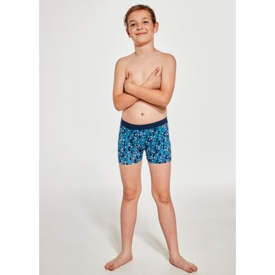 Cornette Young Boy 700/131 Geometri chlapecké boxerky