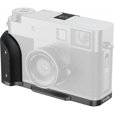 SmallRig 5217 L-Shaped Mount Plate with Silicone Handle for FUJIFILM X half Charcoal Silver – Zboží Živě
