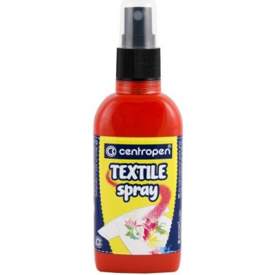 Centropen Barva na textil ve spreji 110 ml červená – Zboží Mobilmania