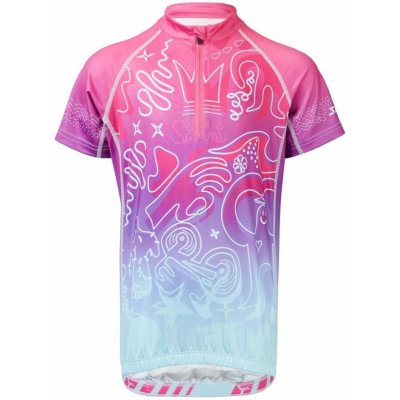 Silvini Scrivia CD1434 junior fuchsia-turquoise – Zboží Mobilmania