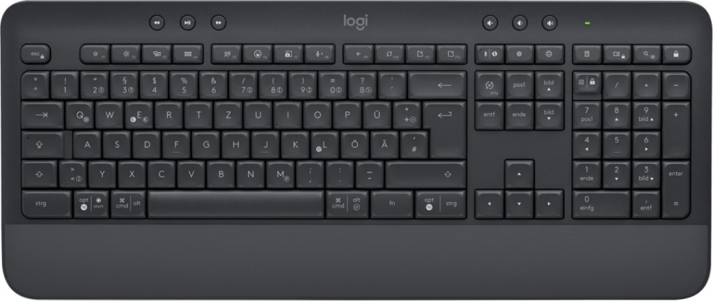 Logitech Signature K650 Wireless Keyboard s opěrkou dlaně 920-010913