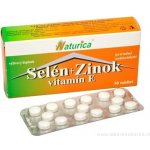 Naturica SELEN + ZINEK vitamín E 30 tablet – Hledejceny.cz