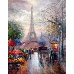 Norimpex Diamantové malování Procházka Paříží 30 x 40 cm – Hledejceny.cz