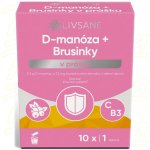 PXG PHARMA LIVSANE D-manóza+Brusinky v prášku 10x 2.7 g – Hledejceny.cz