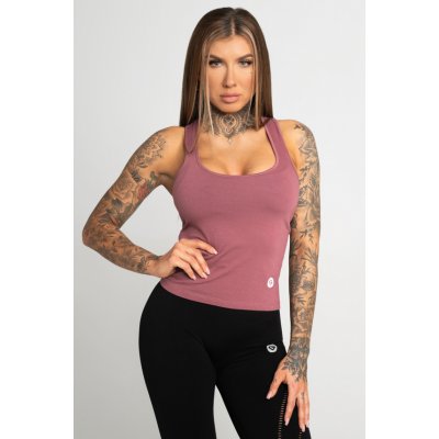 Gym Glamour Tank Top Wild Ginger Růžová – Zboží Dáma