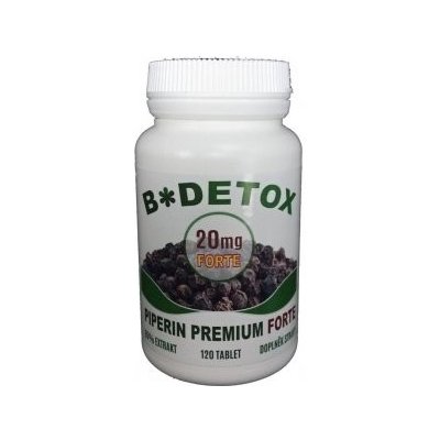 BIO-DETOX Piperin Premium FORTE 20 mg 120 tablet