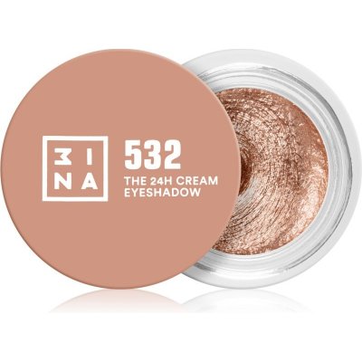 3INA The 24H Cream Eyeshadow krémové oční stíny 532 Bronze 3 ml – Hledejceny.cz