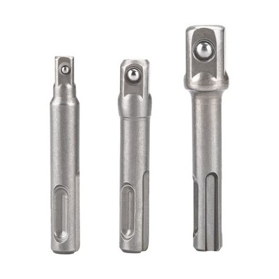 Extol Premium (8819695) 3ks z SDS PLUS na čtyřhran, 1/4"-3/8"-1/2", CrV – Zbozi.Blesk.cz