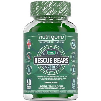 Nutrigums Rescue Bears 60 gummies – Hledejceny.cz