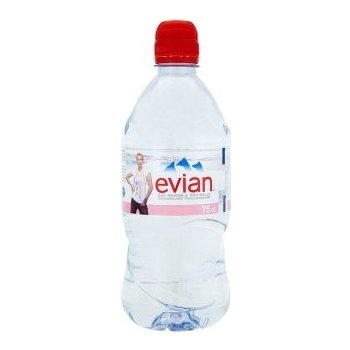 Evian přírodní minerální voda 0,75l