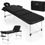 ModernHome Skládací hliníkový masážní a rehabilitační stůl , třídílný, přenosný BM3724-BC – Zboží Mobilmania
