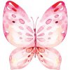 Plakát Plakát Růžový motýl