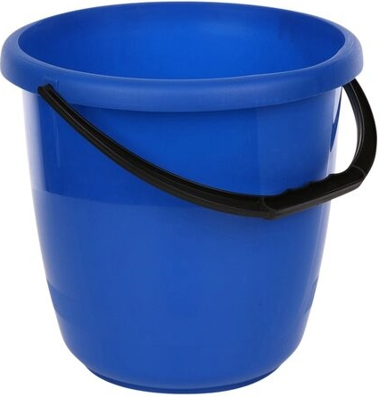 Artgos Plastový kbelík 12 l modrá