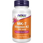 Now Foods Vitamin K2 jako MK-7 100 mcg 120 rostlinných kapslí – Hledejceny.cz