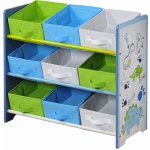 Kesper Dětský regál s 9 úložnými boxy 17725 – Zboží Mobilmania