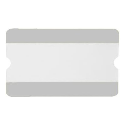 Samolepicí vyznačovací kapsy WT-5118, 1/2 A4 otevřená – PVC, světle šedá, 303×187 mm, balení 10ks – Zboží Mobilmania
