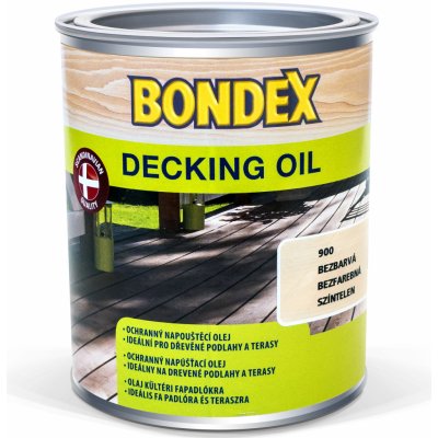 Bondex Decking Oil 0,75 l ořech – HobbyKompas.cz
