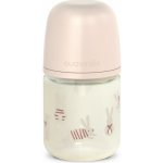 Suavinex láhev sklo Wonderland fyziologická SX Pro růžový králík 120 ml – Sleviste.cz