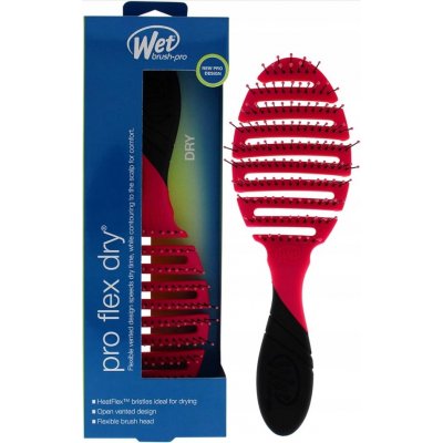 Wet Brush Flex Dry plochý kartáč na vlasy Pink 1 ks – Zboží Dáma