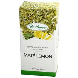 Dr.Popov Čaj Maté Lemon 100 g