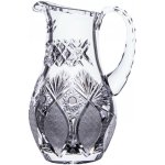 Bohemia Crystal Broušený skleněný džbán s uchem brus Paříž 1300ml – Zboží Dáma
