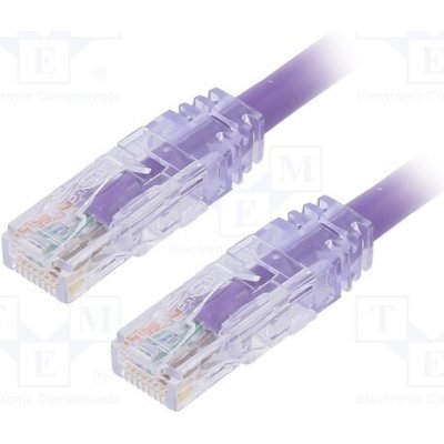 Panduit UTP6AX5MVL Patch U/UTP Kat: 6a RJ45 vidlice z obou stran drát – Hledejceny.cz