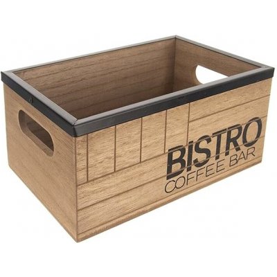 Dekorativní bedýnka Bistro 20x13x8,8 cm Orion – Zboží Mobilmania