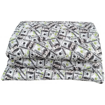 Numberoplus Souprava 100 Dollars 140x200 70x90 – Zboží Dáma