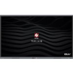 Avtek International TS 8 Lite G 75 Interaktivní plochý panel 190,5 cm 75" Wi-Fi 420 cd/m2 4K Ultra HD Černá Dotyková obrazovka Zabudovaný procesor Android 14 24/7 – Zboží Živě