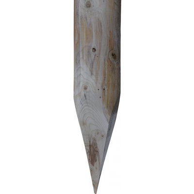 Dřevěný kůl 250 cm, průměr 6 cm - bez impregnace – Zbozi.Blesk.cz