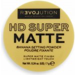 Revolution Relove HD Super Matte transparentní fixační pudr s matným efektem Banana 7 g – Zboží Dáma