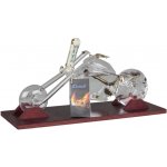 Detesk Švestka 40% 0,35 l (dárkové balení skleněný Harley Davidson) – Zboží Dáma